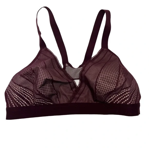 Lululemon Awake to Lace Bra Garnet / Barely Beige 34C - Picture 1 of 9